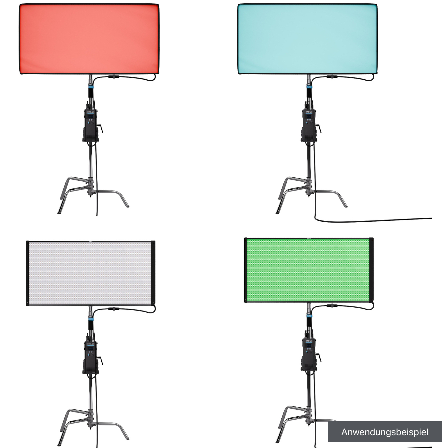 Nanlite Multifunktions-Flächenleuchte PavoSlim 360C Full-Color