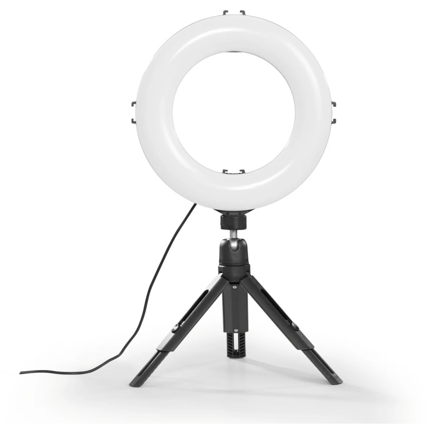 Hama LED-Ringleuchte SpotLight Steady 120 II mit Mini-Stativ und Halterung