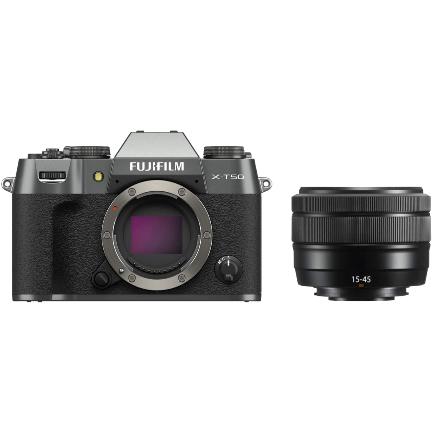 Fujifilm X-T50 mit FUJINON XC 15-45mm F3.5-5.6 OIS PZ anthrazit 