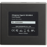 Wise CFexpress Type B/SD UHS-II Card Reader