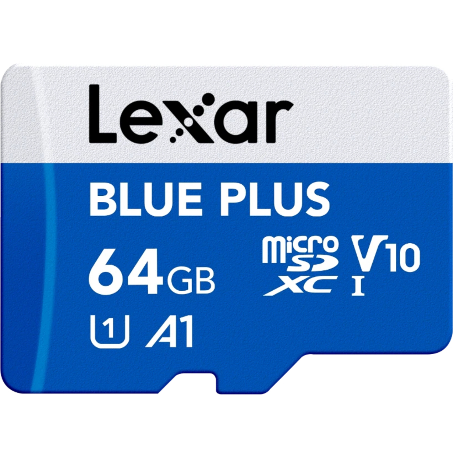Lexar BLUE PLUS Serie 64GB microSDXC UHS-I