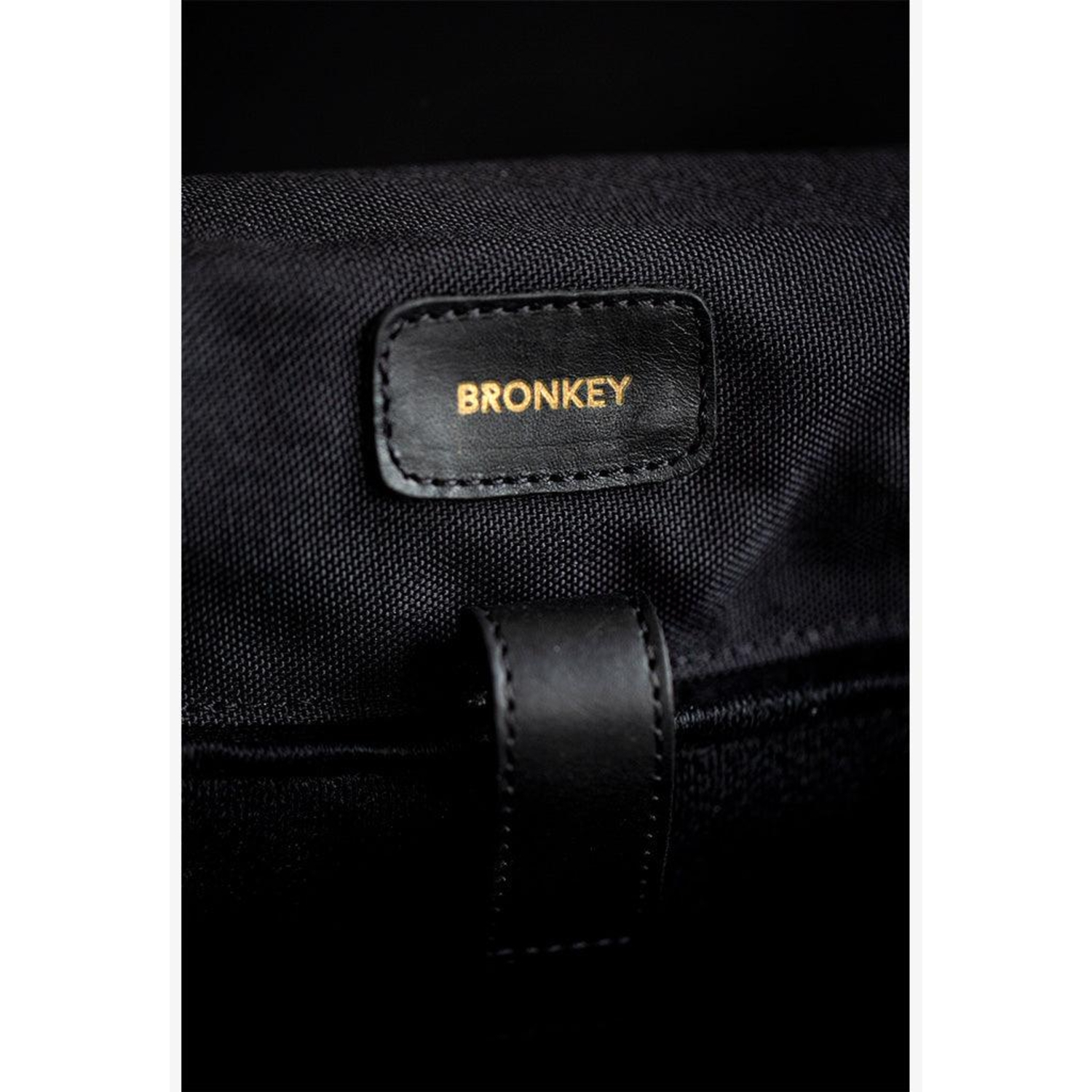 Bronkey Roma Leder Camera Bag Black