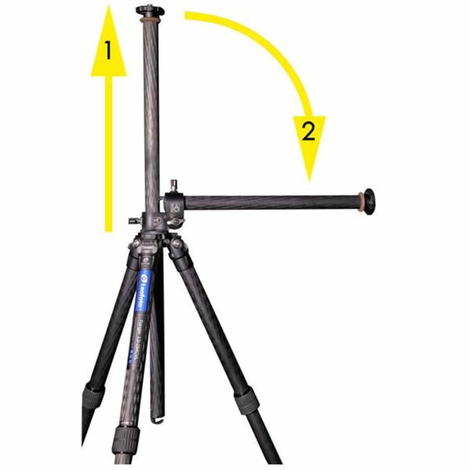Leofoto LS-284CVL Carbon-Dreibeinstativ