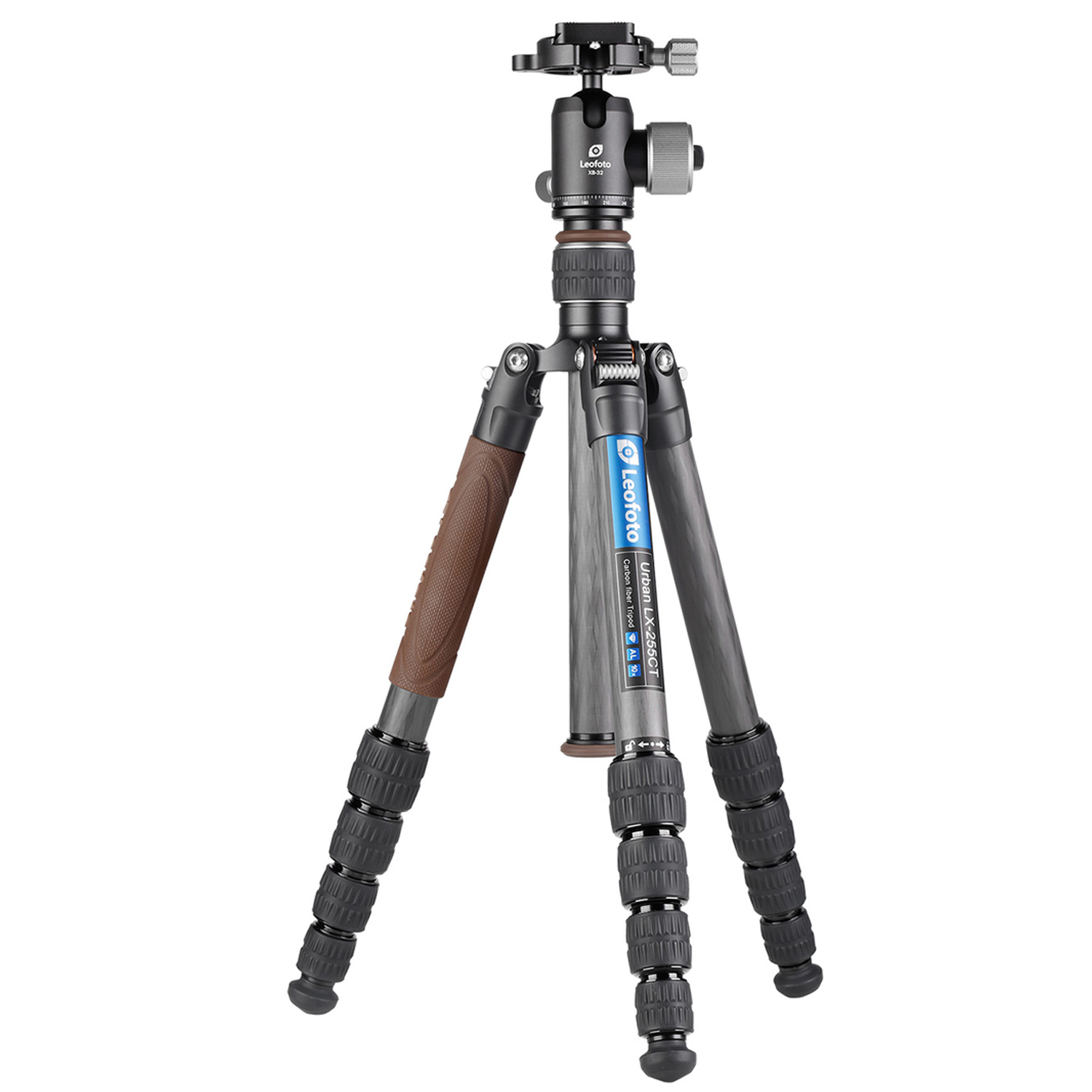 Leofoto Carbon-Dreibeinstativ LX-255CT + XB-32 Kugelkopf