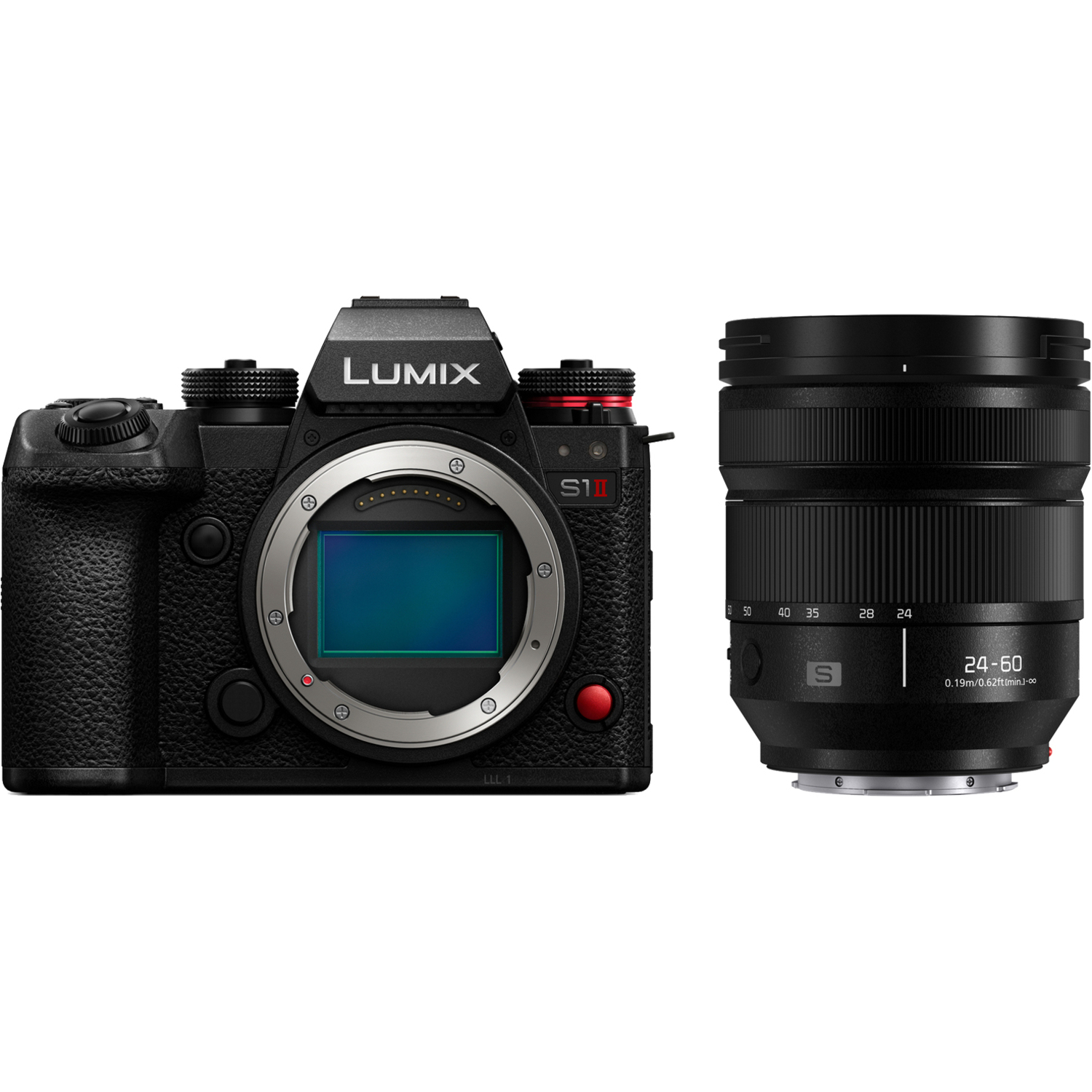 Panasonic LUMIX S1II mit LUMIX S 24-60mm F2.8