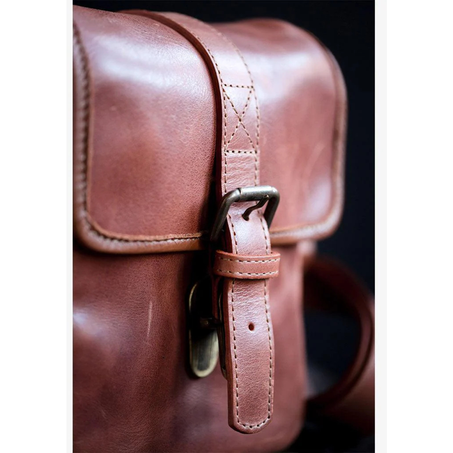 Bronkey Berlin Camera Bag Full Leder Tanned