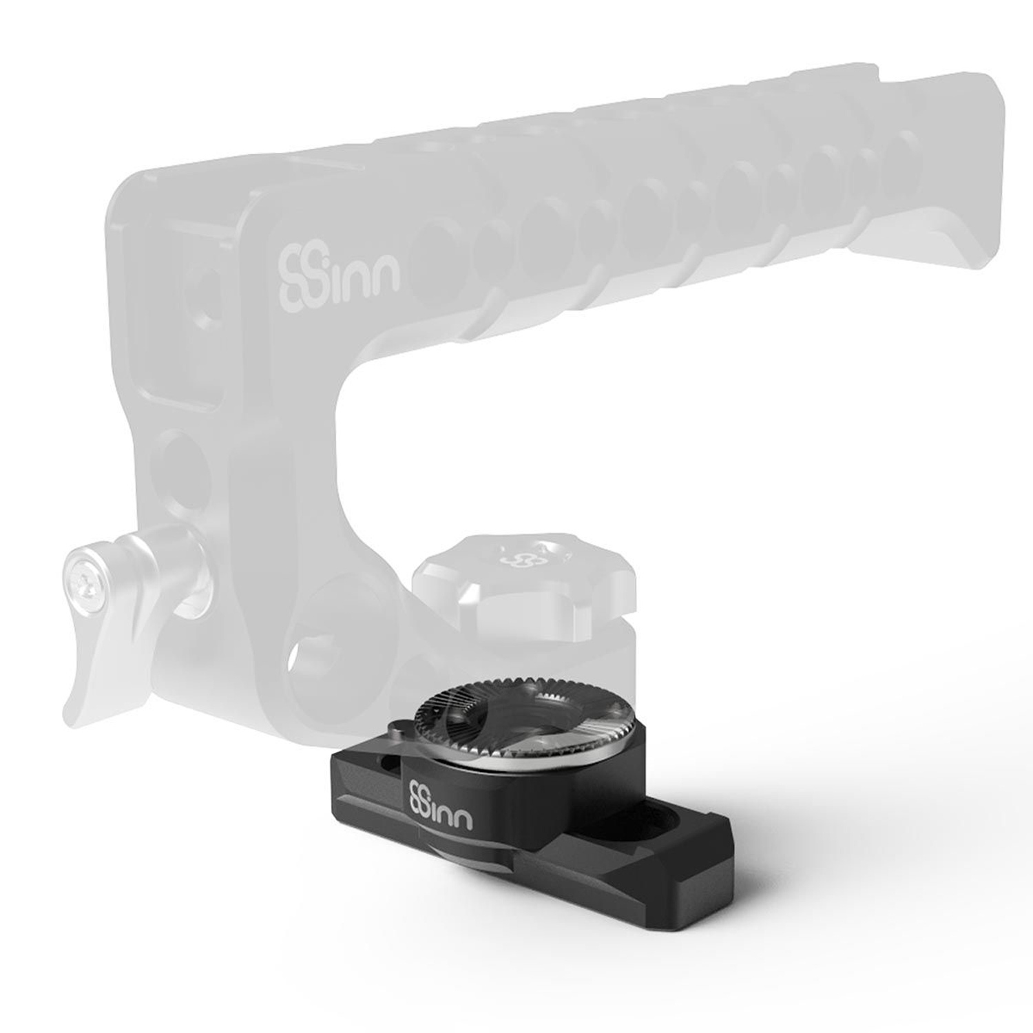 8Sinn Arri NATO Rosette 28mm Halterung mit Sicherheits-NATO-Schiene 60mm