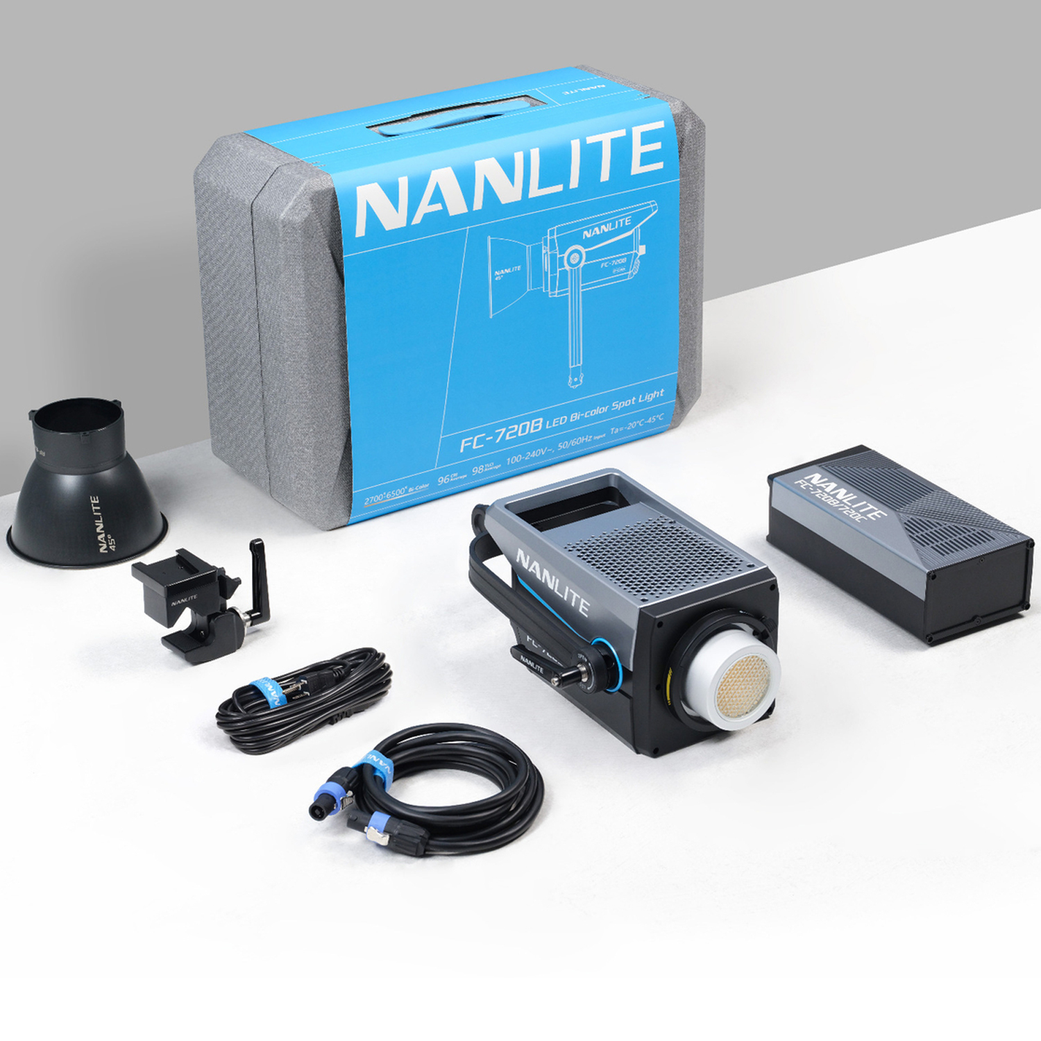 Nanlite Studio-Scheinwerfer Bi-Color FC-720B 