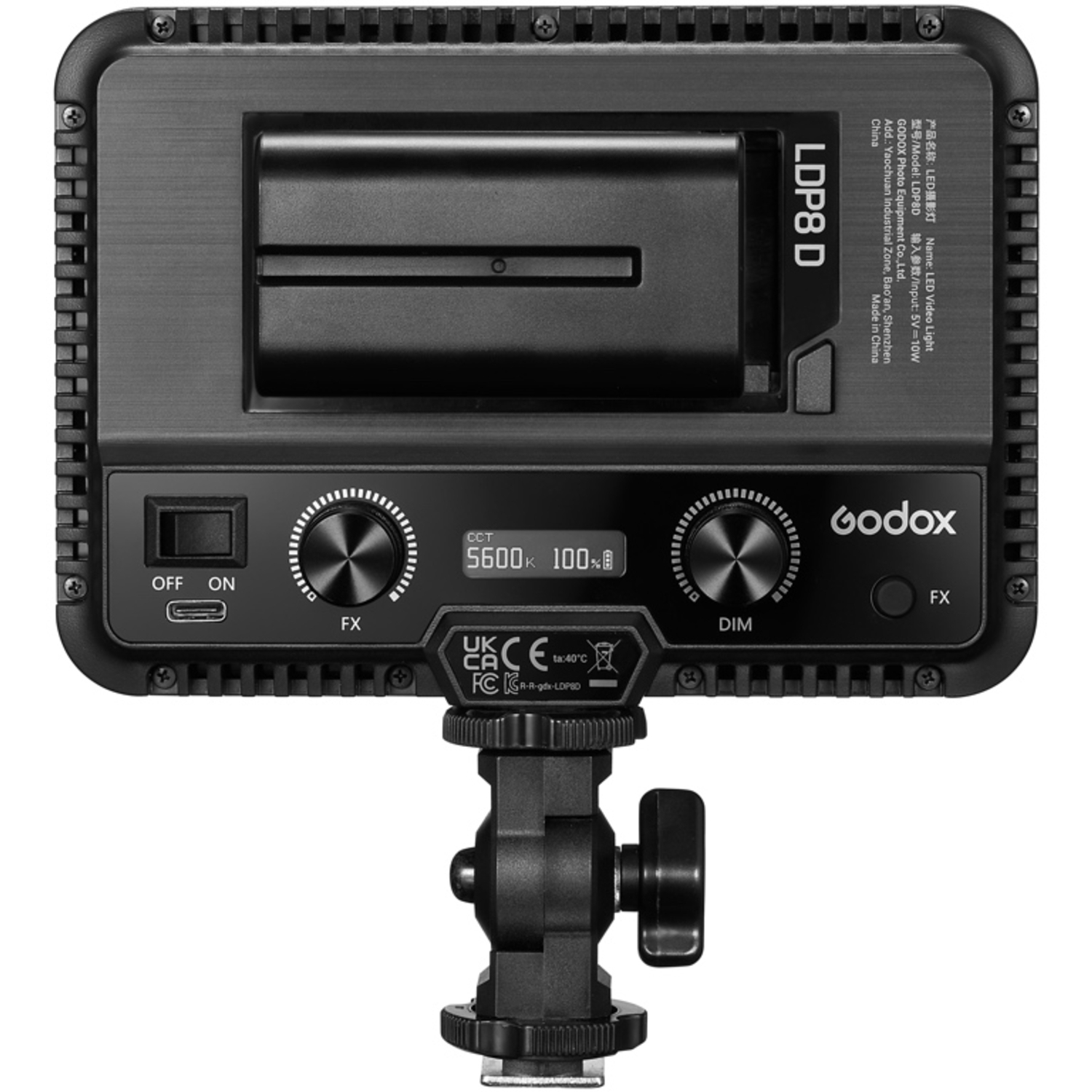 Godox LDP8D Streaming Slim Panel-Licht