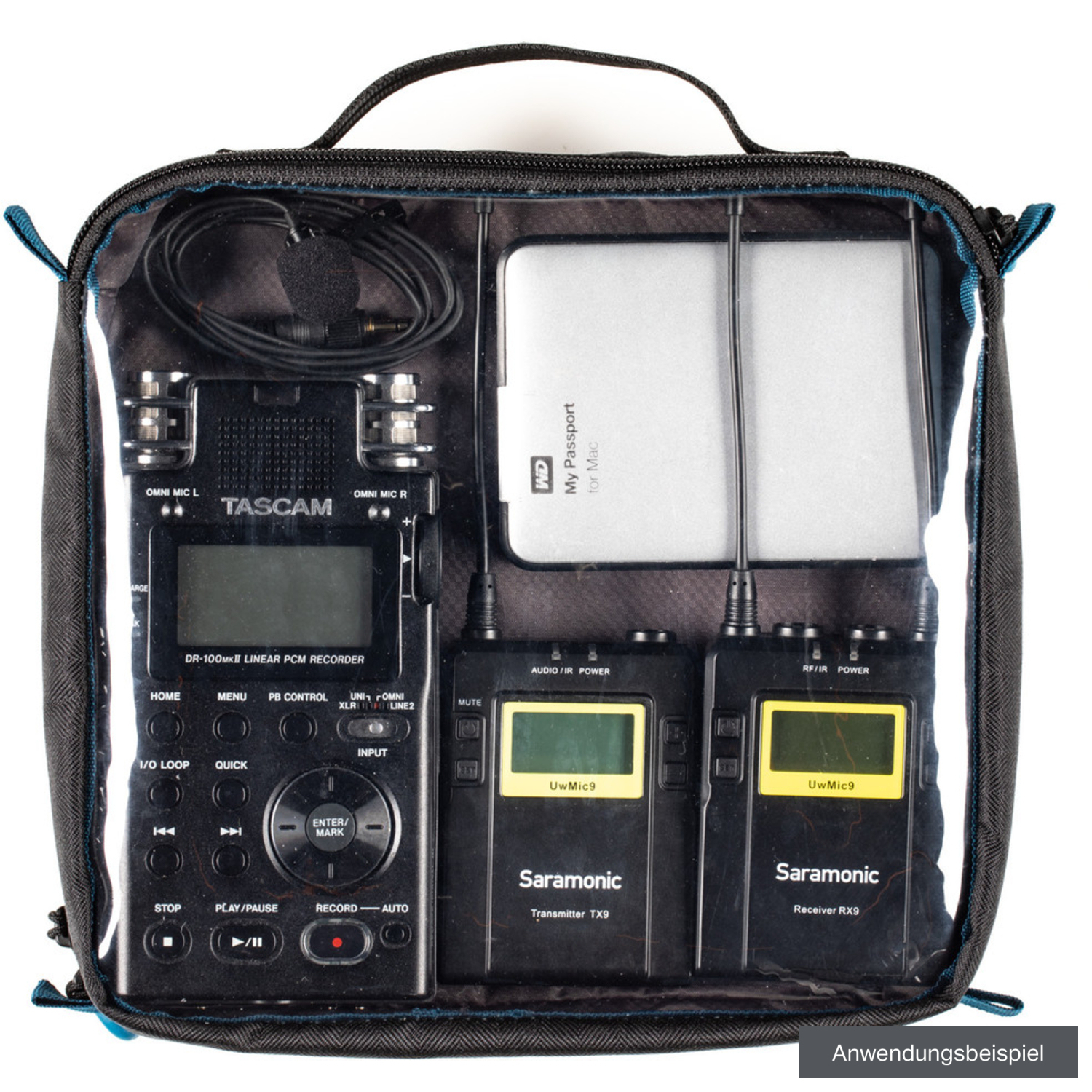 Tenba Tools Kabeltasche Duo 8 schwarz