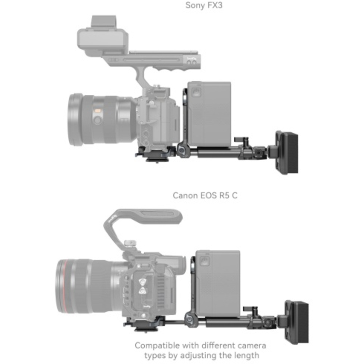 SmallRig V-Mount Akkuplatten-Kit 4063B