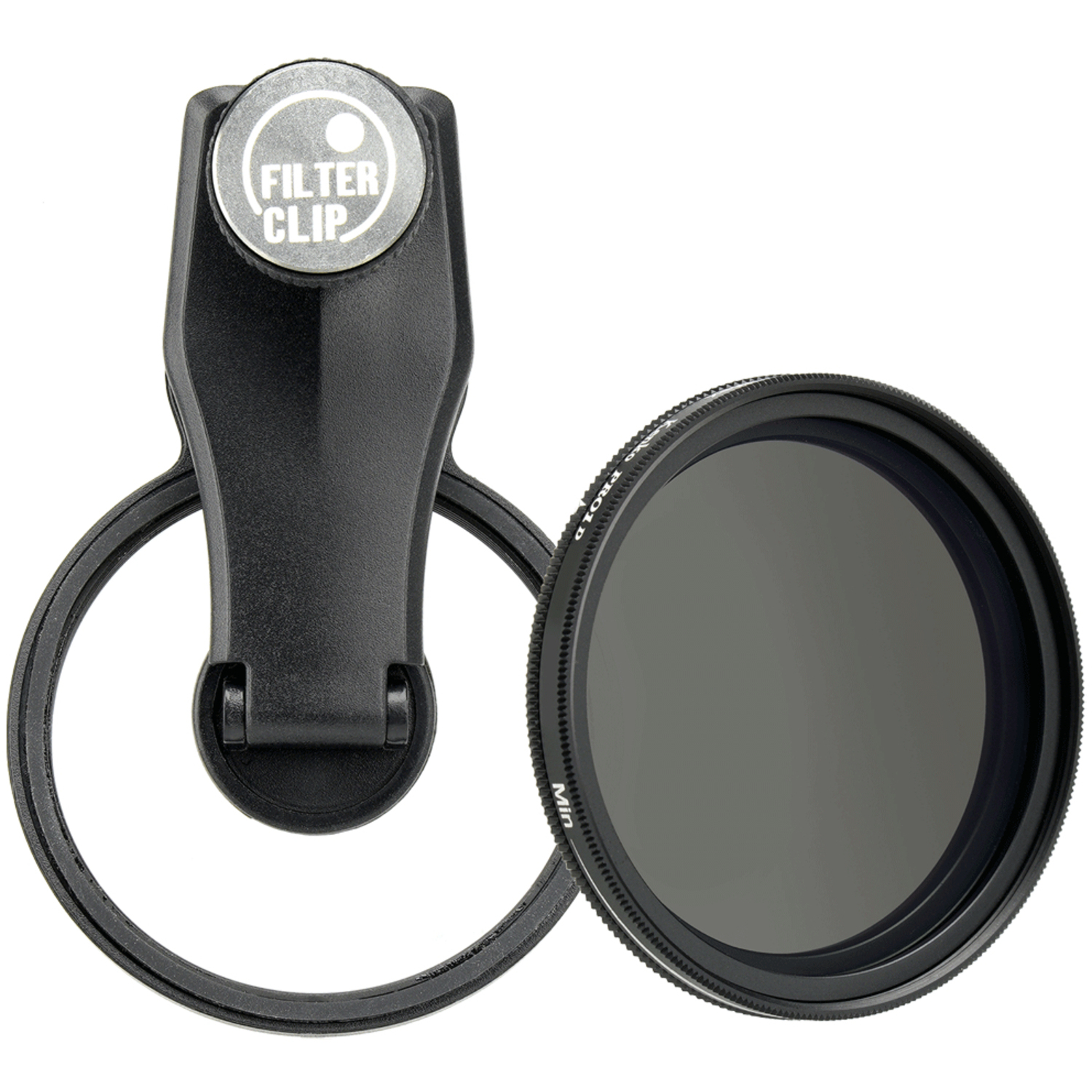 Kenko Variable ND Initial Filter mit Filterclip Exapro für Smartphones