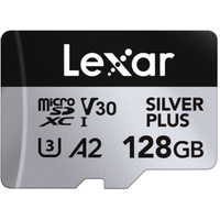 Lexar SILVER Plus 128GB microSDXC UHS-1 V30 2er Pack