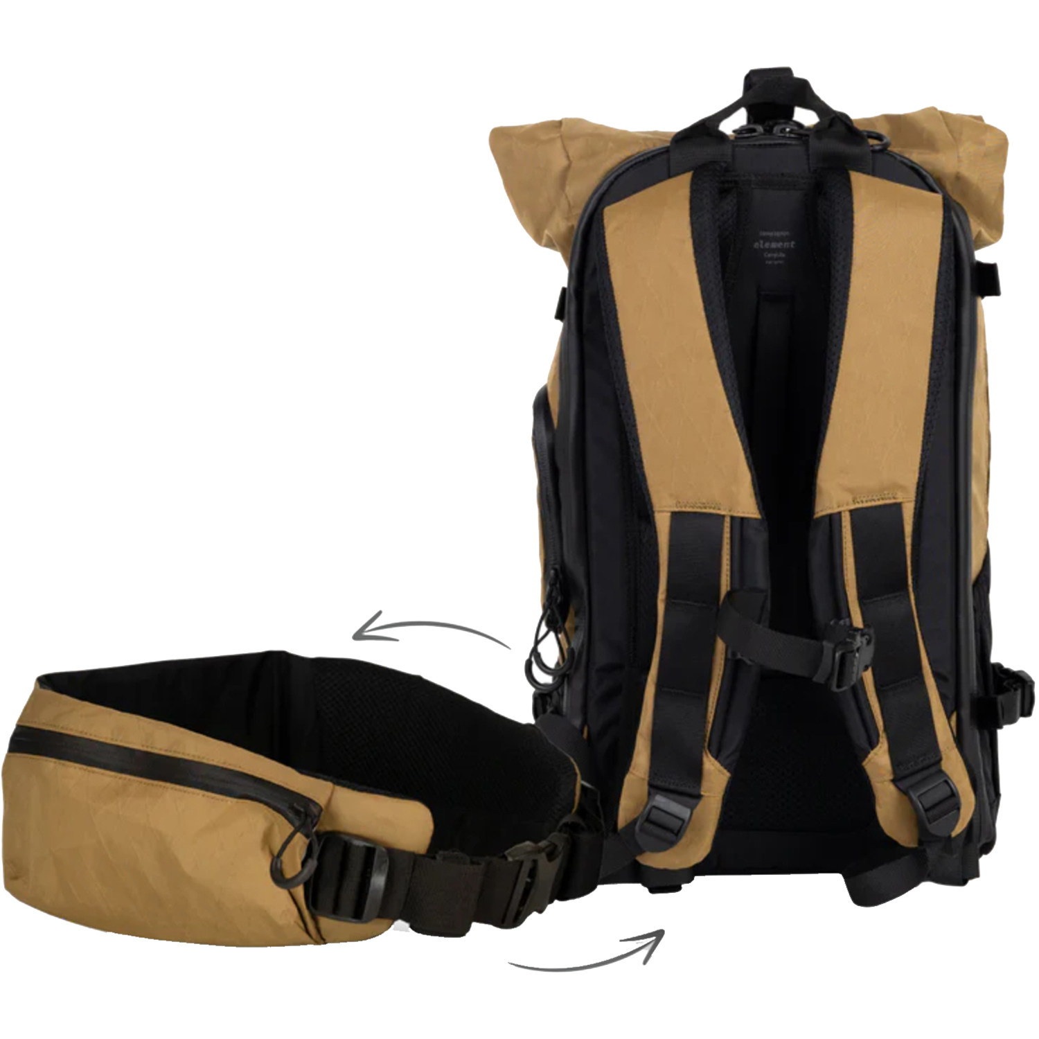 compagnon Fotorucksack Element 2.0 20L Desert Brown