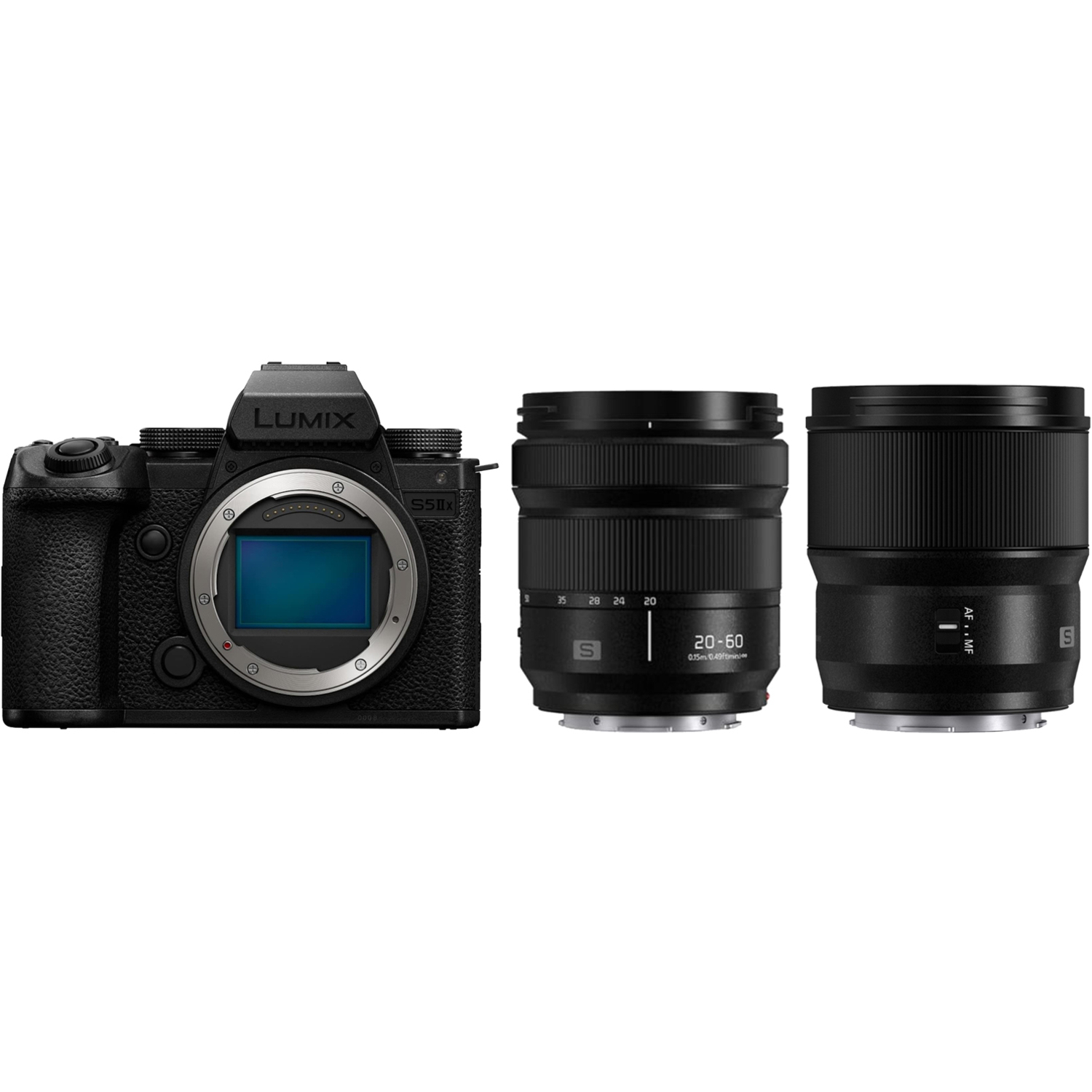 Panasonic LUMIX DC-S5IIX mit LUMIX S 20-60mm F3.5-5.6 und LUMIX S 50mm F1.8