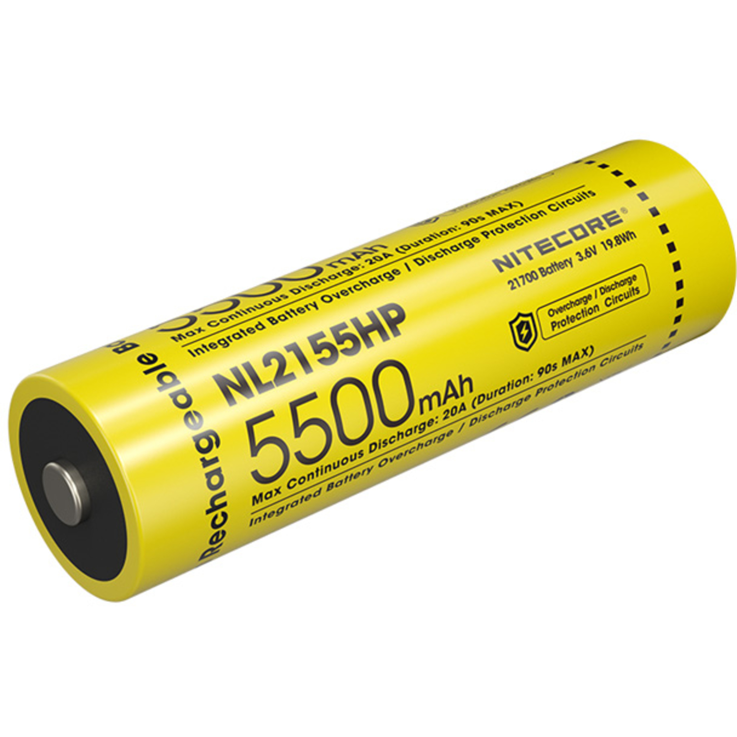 Nitecore Batterie NL2155HP Li-ion 3,6V