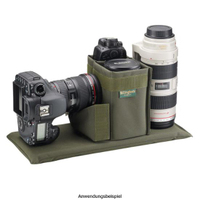 Billingham Kameratasche 307 graugrün/schokoladenbraun