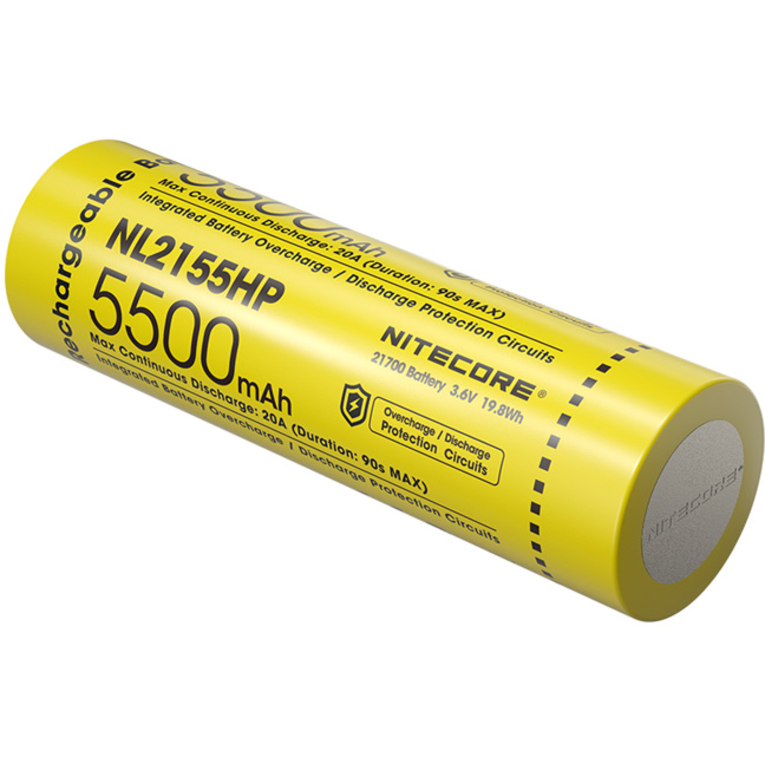 Nitecore Batterie NL2155HP Li-ion 3,6V