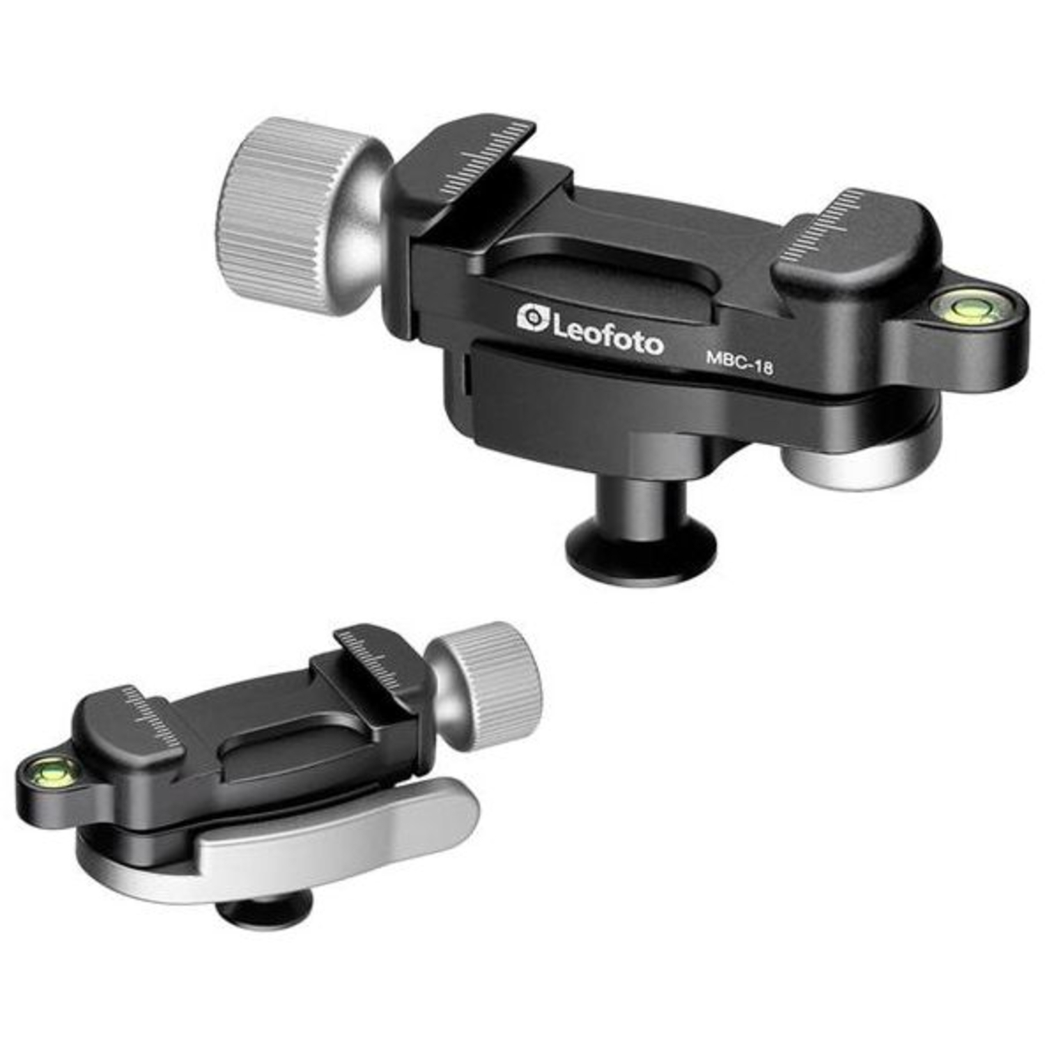 Leofoto MBC-18 Stativ-Kugelkopf + DC-12 Arca-Swiss Klemme + PC-90II Smartphoneklemme