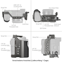 SmallRig HawkLock QR Cage Kit 5060 für Sony Alpha 6700