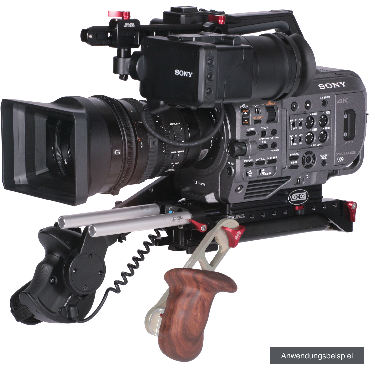 Vocas Offset Handgrip Extender lang 150mm