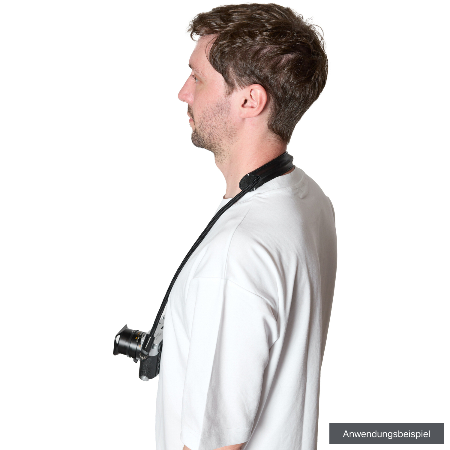 Artisan & Artist Schulterauflage ACAM-31 Leder schwarz