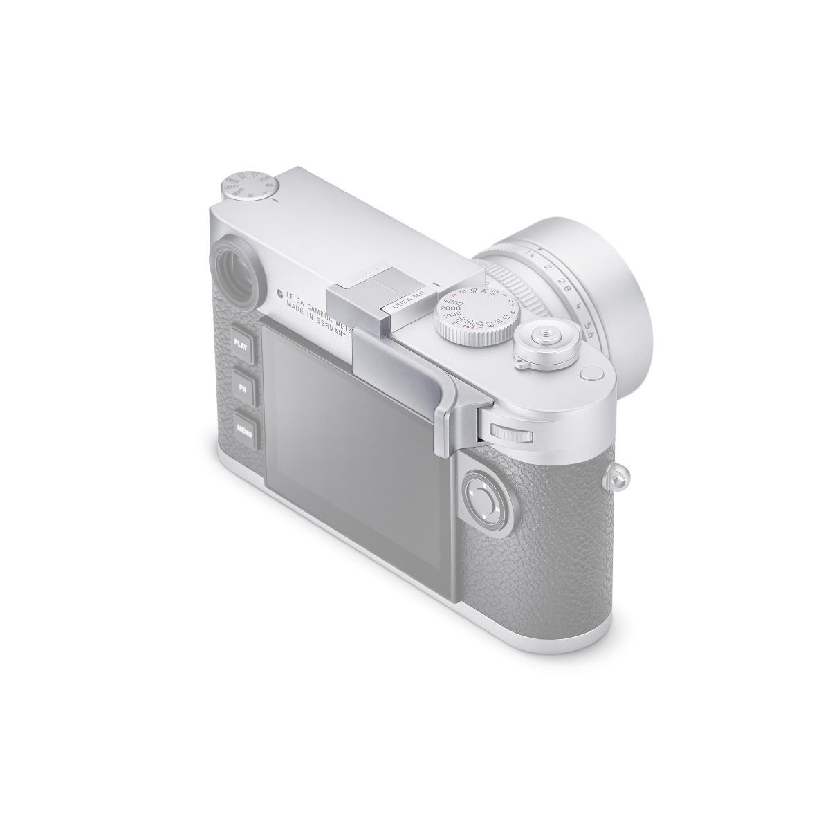 Leica Daumenstütze, silber für Leica M10/M11