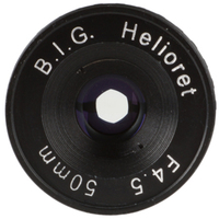 B.I.G. Helioret 4,5/50mm Makro Objektivkopf M39