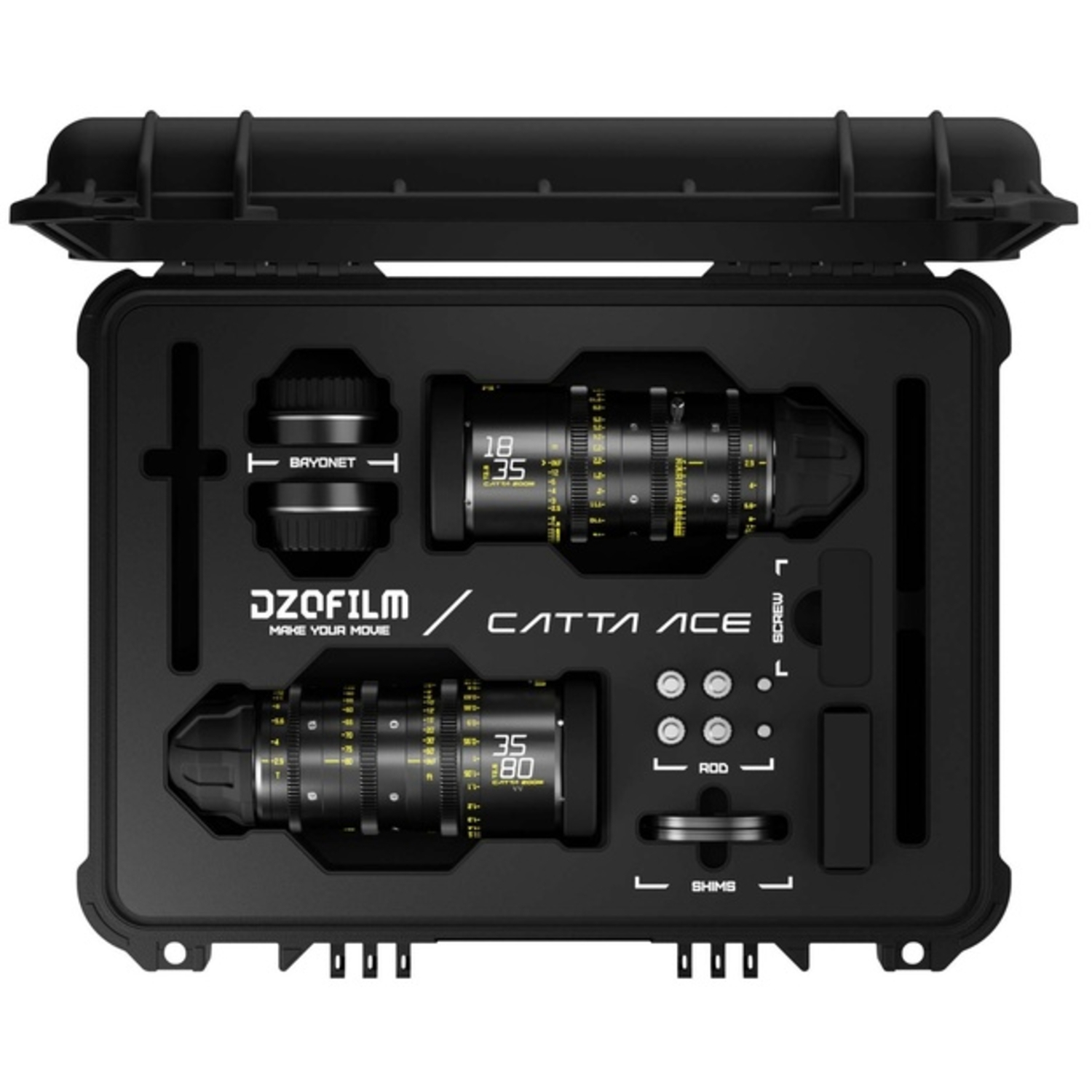 DZOFILM CATTA ACE 2-Lens Kit 18-35/35-80mm T2.9 für PL/EF-Mount 