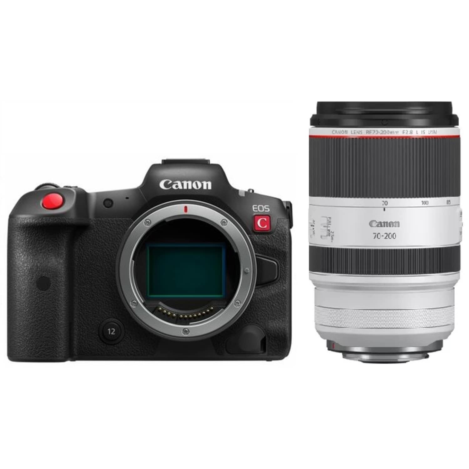 Canon EOS R5 C mit RF 70-200mm F2.8L IS USM