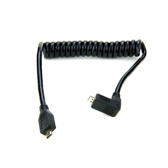Atomos Micro HDMI - Micro HDMI Spiralkabel, 30-45cm