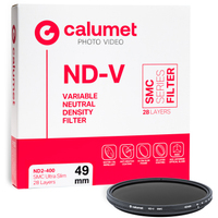 Calumet Graufilter Variable ND2-400 SMC Ultra Slim 28 Lagen 49mm