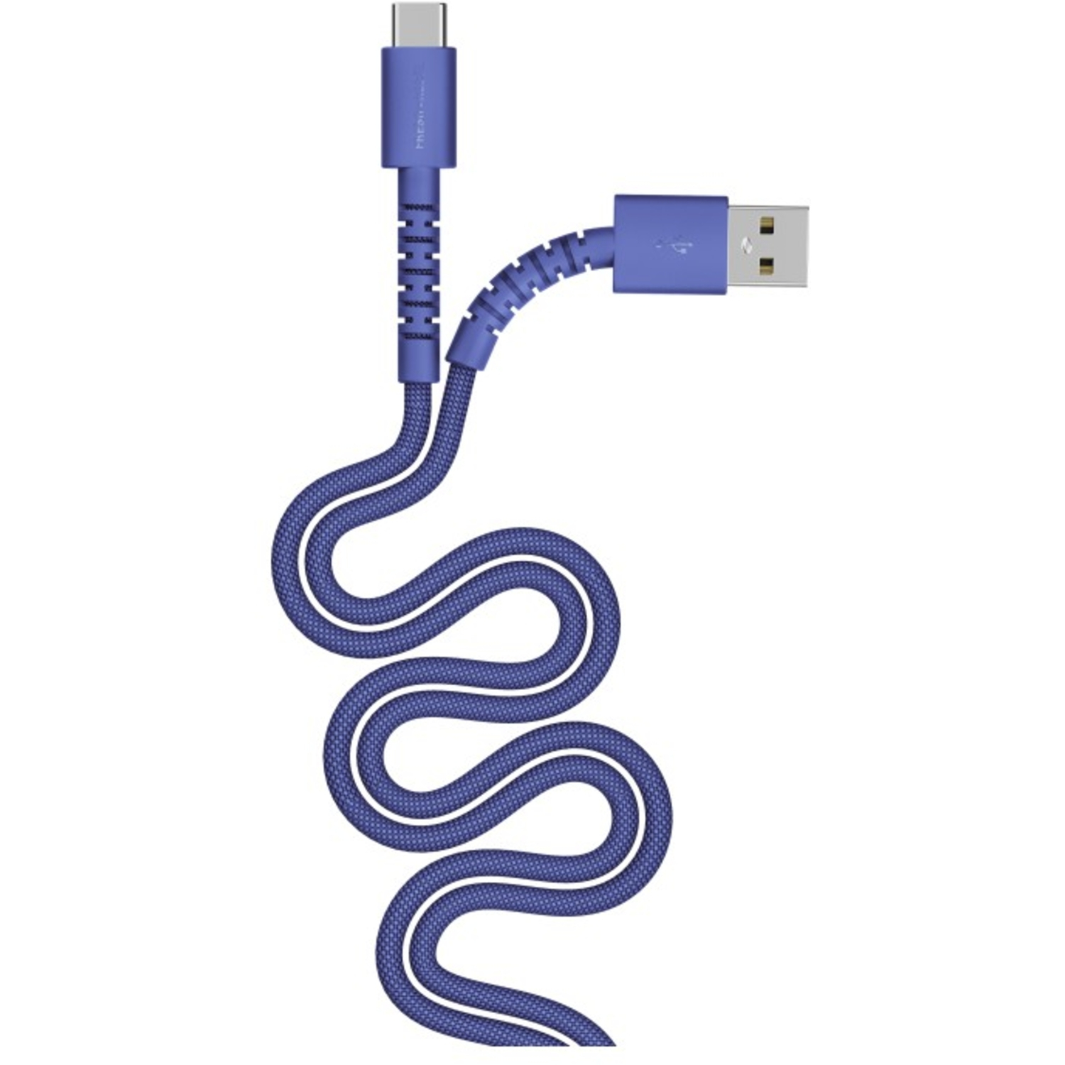 Fresh 'n Rebel Kabel FlexWave USB-A zu USB-C True Blue 2m