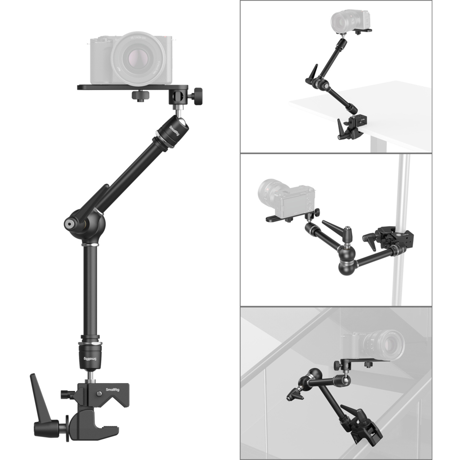 SmallRig Super Clamp mit Magic Arm Kit 4862