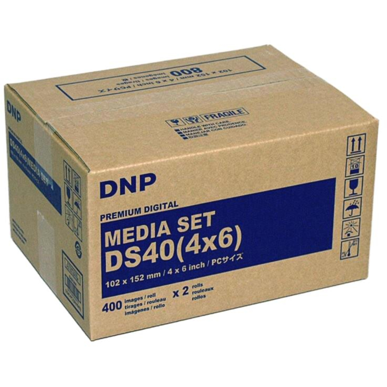 DNP Mediaset für DS 40 Drucker 10x15cm (4x6 inch) für 800 Prints