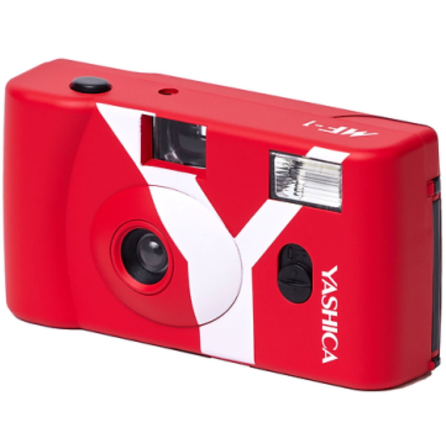 Yashica MF-1 Snapshot Art mit Film rot 