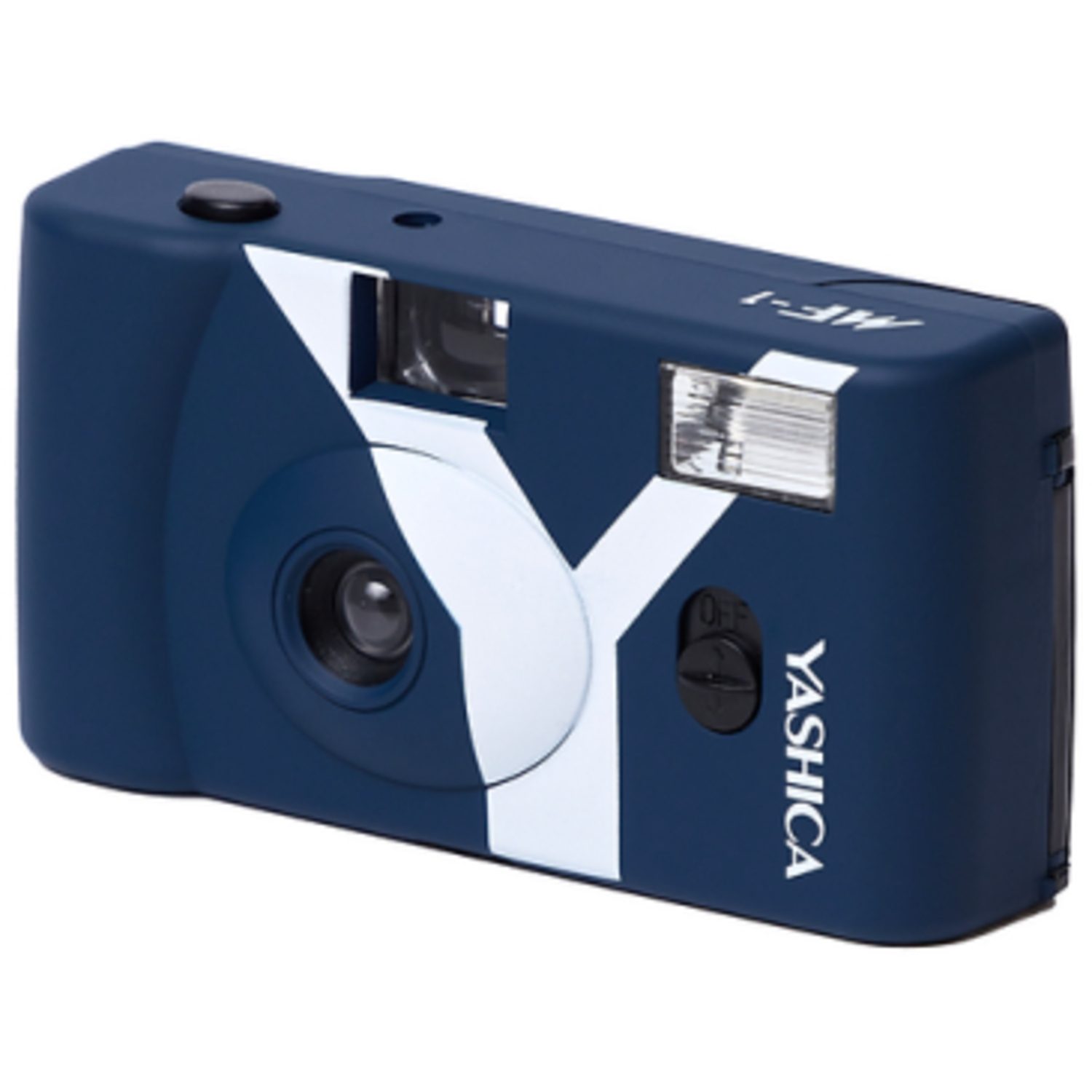 Yashica MF-1 Snapshot Art mit Film dunkelblau 