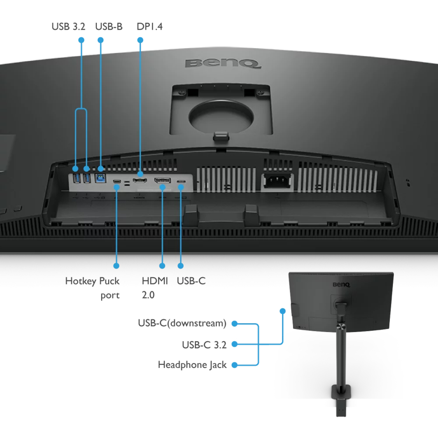 BenQ PD2706UA 27" 4K Monitor für MacBook
