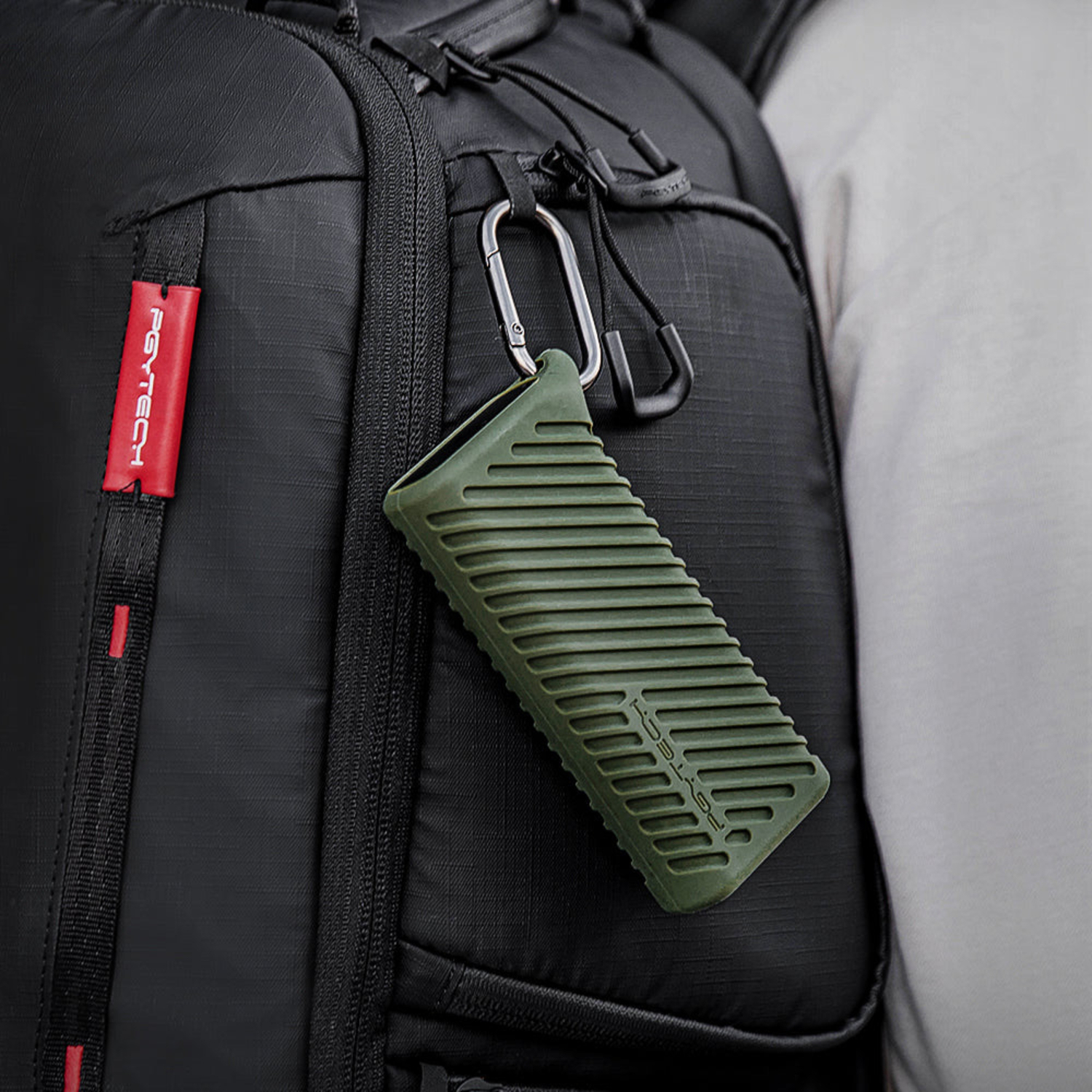 PGYTECH Speicherkartenetui CreateMate grün für SD- und microSD-Karten