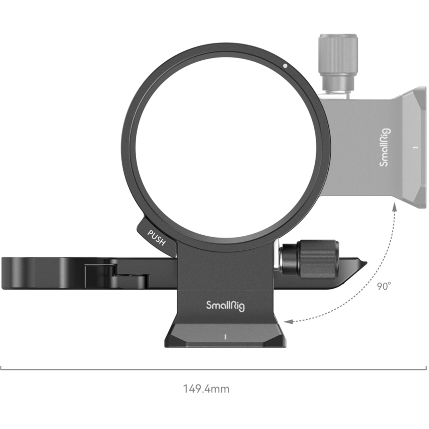 SmallRig Drehbares Horizontal-Vertikal-Montageplatten-Kit 4148 für Sony Alpha 7R V, 7 IV, 7S III und 7R IV