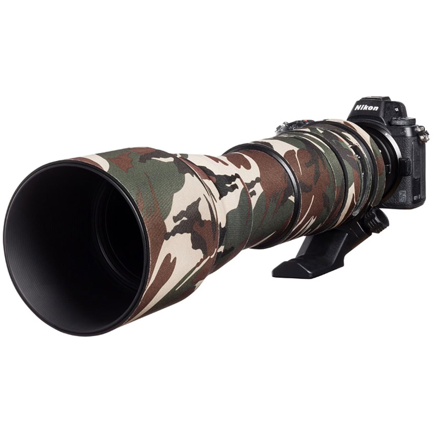 easyCover Lens Oak Objektivschutz für Tamron 150-600mm f/5-6.3 Di VC USD AO11 Grün Camouflage