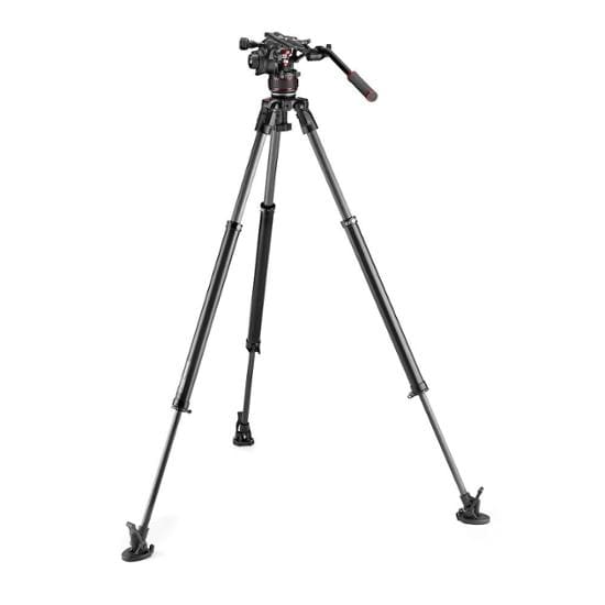 Manfrotto 635 Carbon Fast Stativ mit Nitrotech 612