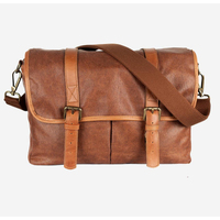 Bronkey Roma Camera Bag Waxed Canvas Coffee