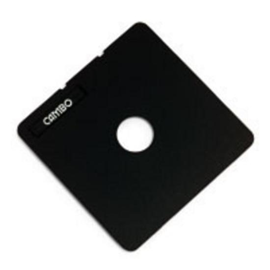 Cambo Objektivplatte für Verschlußgröße 0  (Durchmesser 34,7 mm)