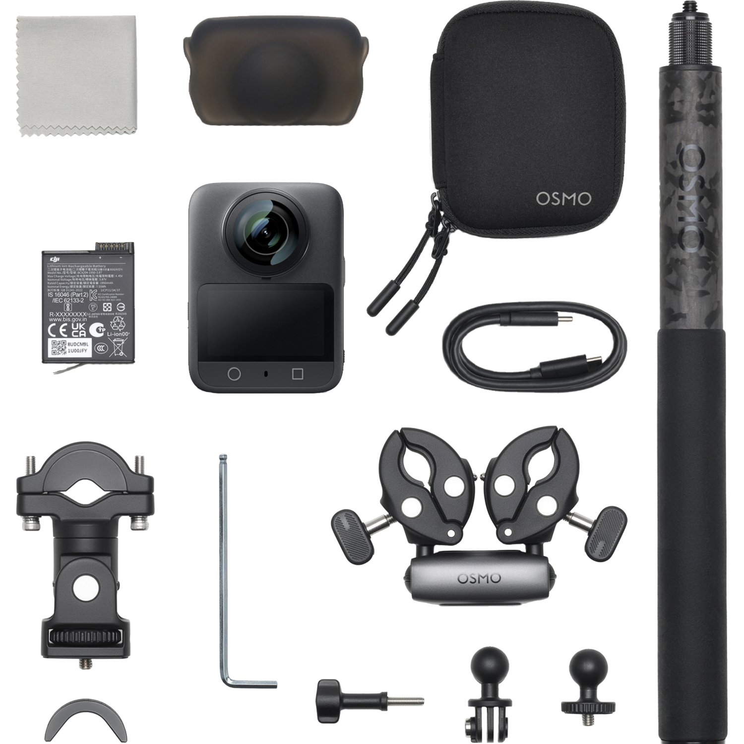 DJI Osmo 360 Motorrad-Multi-POV Combo