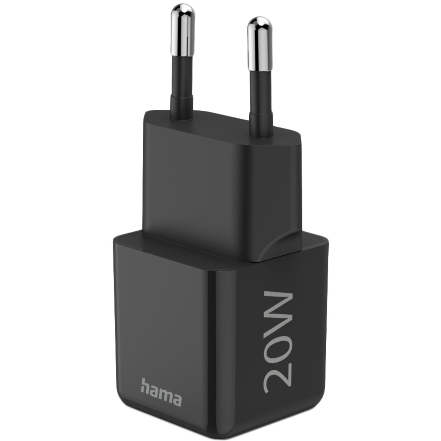 Hama Super-Mini-Schnellladegerät USB-C 20W schwarz