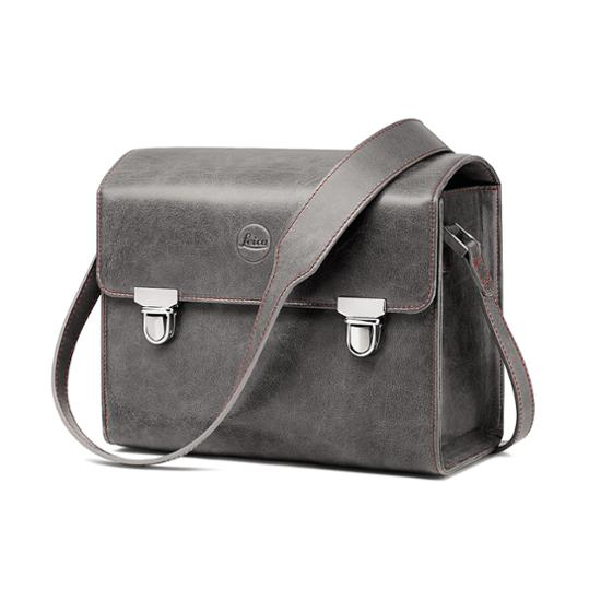 Leica Systemtasche, Nappaleder, steingrau