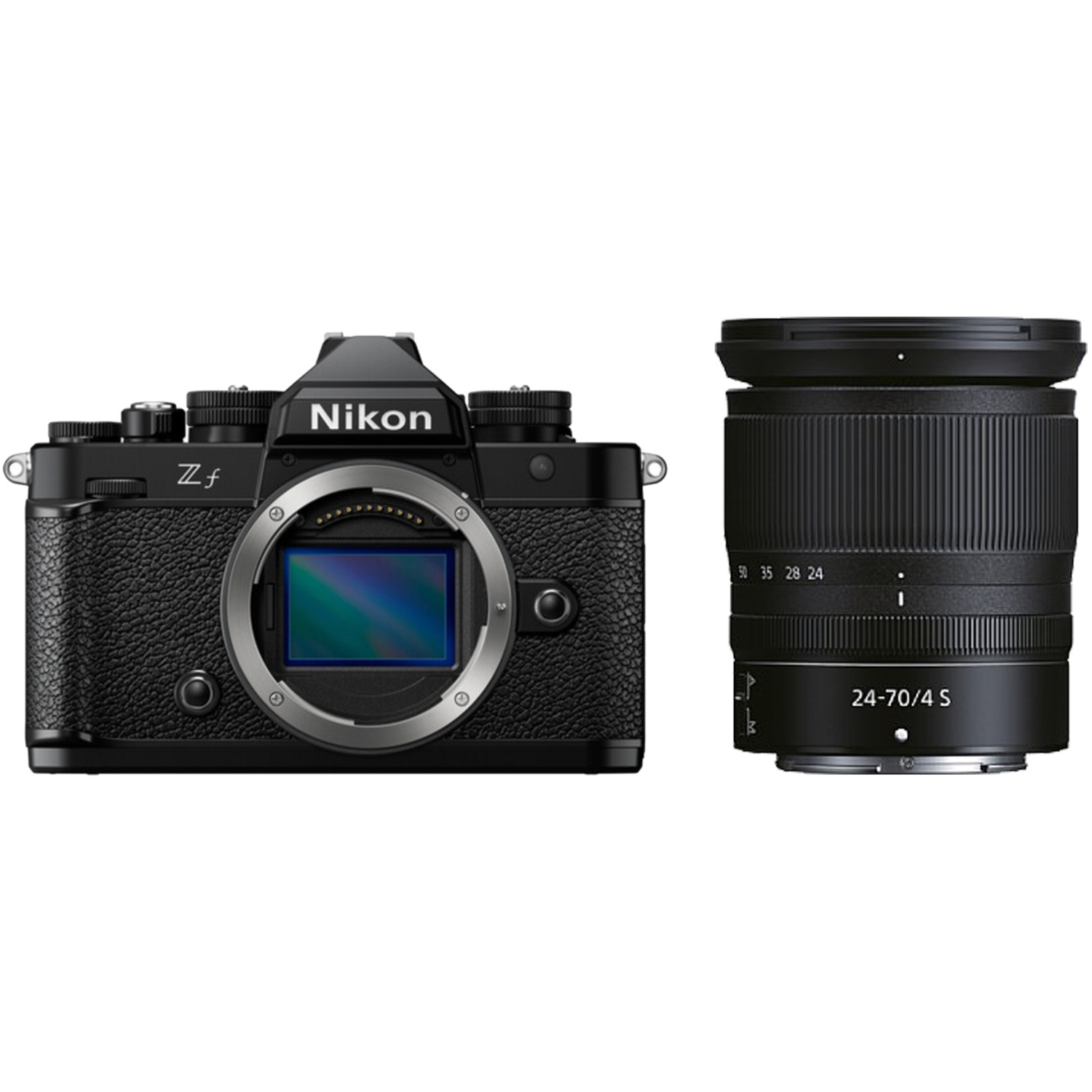 Nikon Z f mit NIKKOR Z 24-70mm F4 S schwarz