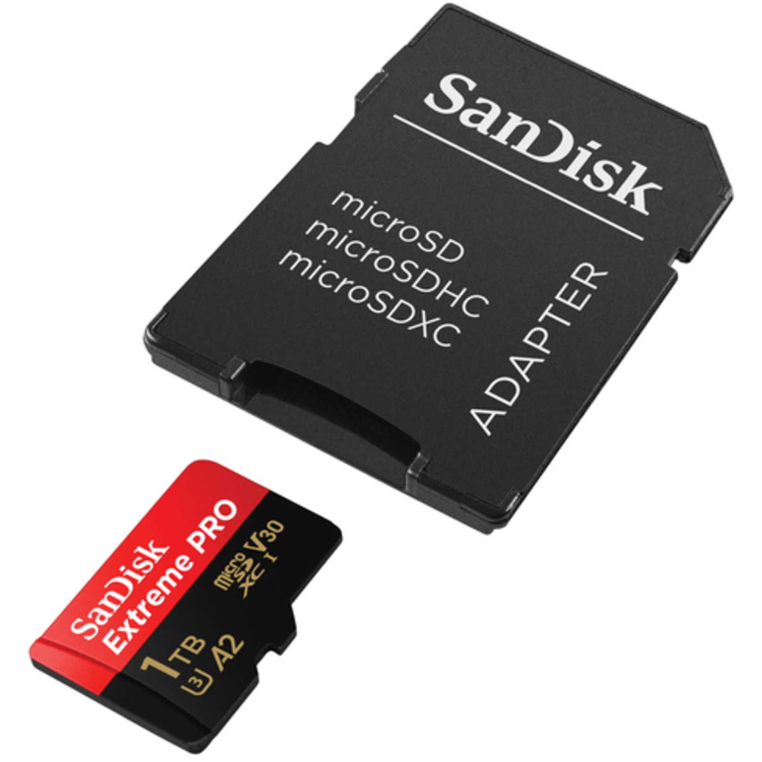 SanDisk Extreme PRO 1TB microSDXC UHS-I V30 mit SD-Adapter