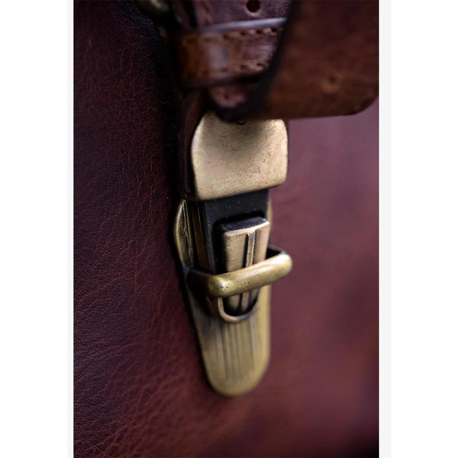 Bronkey Roma Leder Camera Bag Cognac